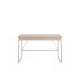 Skrivebord Match MB 135x67 cm - beige - med skuffer