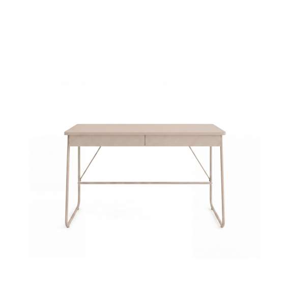 Skrivebord Match MB 135x67 cm - beige - med skuffer