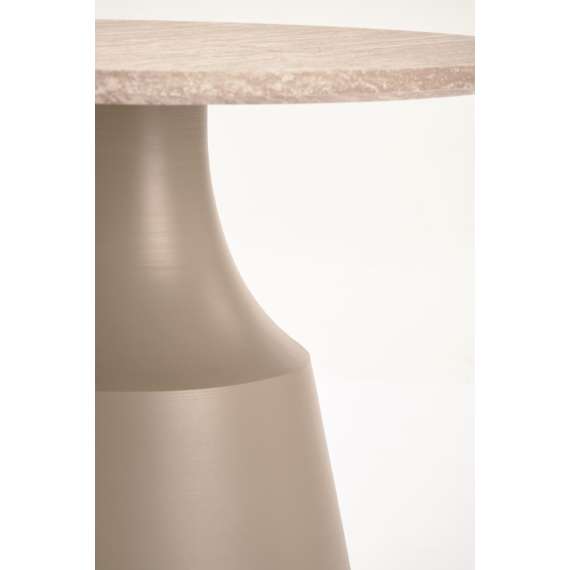 Bordsett ZURICH - travertin imitasjon - cashmere understell