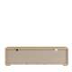 Tv-benk AURIQUET 185x52 cm - eik vill - svart matt - 2 dører