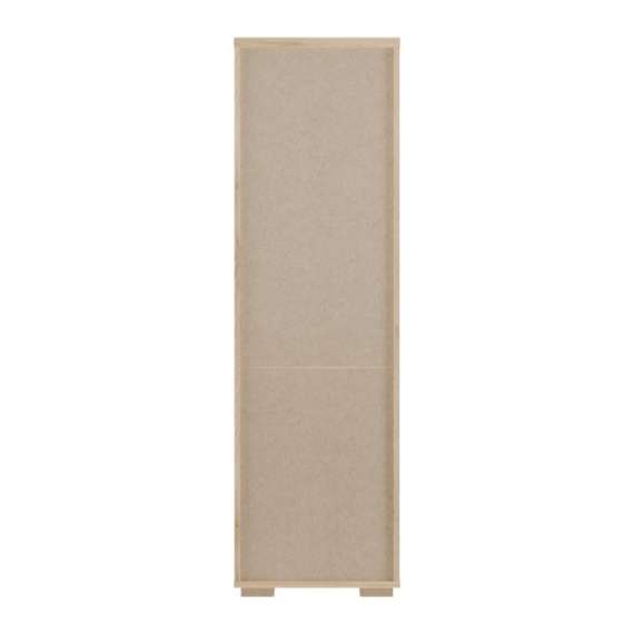 Vitrineskap AURIQUET 60x202 cm - eik vill - svart matt - 2 dører