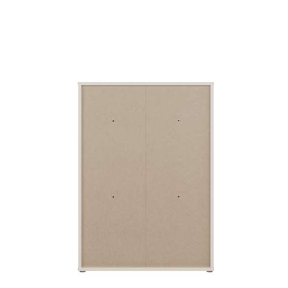 Vitruneskap BREATH - 98x137 cm - beige sand - 2 dører - avrundede kanter