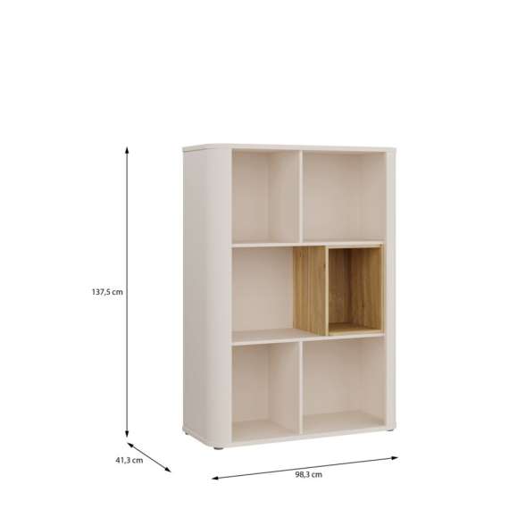 Reol BREATH - 98x137 cm - beige sand - avrundede kanter