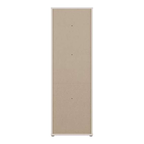 Vitruneskap BREATH - 64x195 cm - beige sand - 1 dør - avrundede kanter