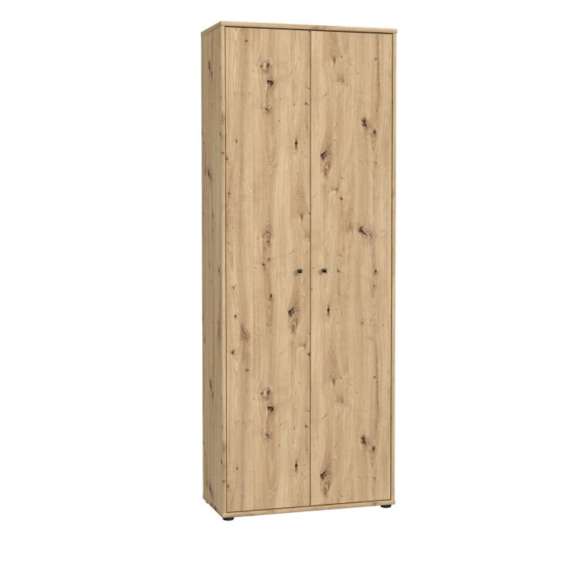 Garderobeskap ARCHBOX - 74x197 cm - eik artisan - 2 dører