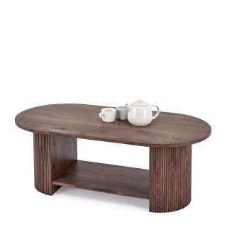Sofabord PERILA - 120x60 cm - valnøtt