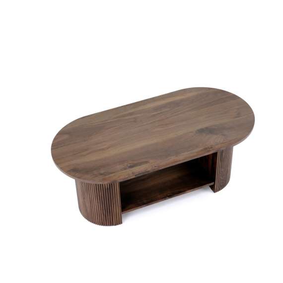 Sofabord PERILA - 120x60 cm - valnøtt