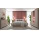 Kommode KASPIAN 105x92 cm - cashmere - 4 skuffer