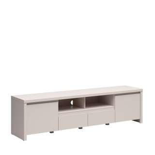 Tv-benk KASPIAN 182x49 cm - cashmere - 2 dører og 2 skuffer