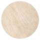 Sofabord Nugat Ø80cm - med 4 puffer - travertin