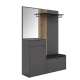 Entresett PHIL -144x198 cm - eik artisan - svart matt