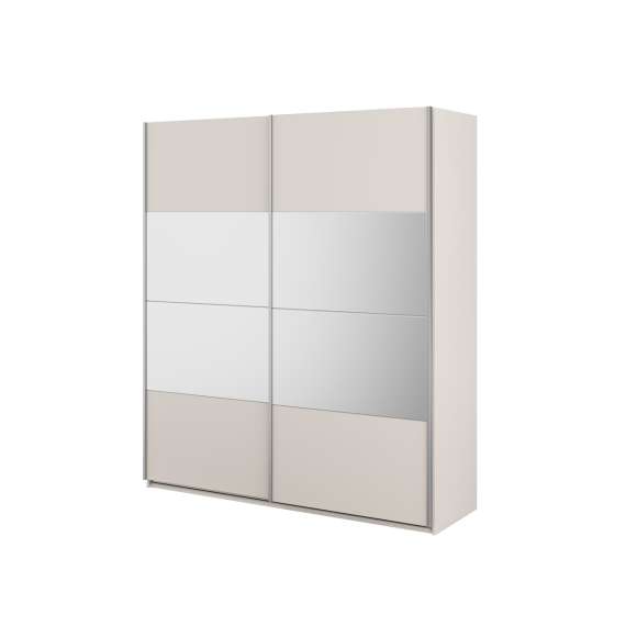 Garderobeskap Beta 180x210 - cashmere - speil