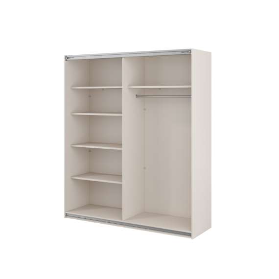 Garderobeskap Beta 180x210 - cashmere - speil