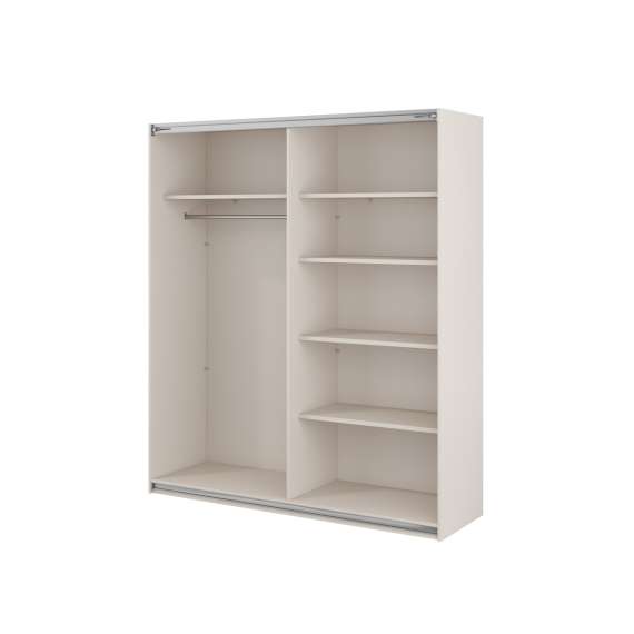 Garderobeskap Beta 180x210 - cashmere - speil