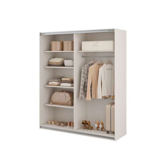 Garderobeskap Beta 180x210 - cashmere - speil