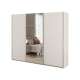 Garderobeskap Beta 250x210 - cashmere - speil