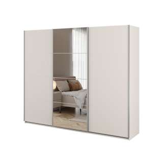 Garderobeskap Beta 250x210 - cashmere - speil
