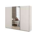 Garderobeskap Beta 250x210 - cashmere - speil