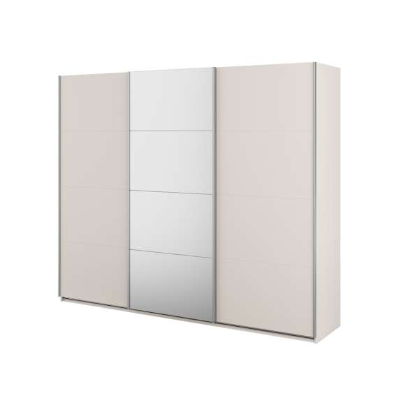 Garderobeskap Beta 250x210 - cashmere - speil