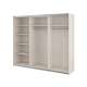 Garderobeskap Beta 250x210 - cashmere - speil