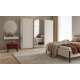 Garderobeskap Beta 250x210 - cashmere - speil