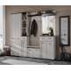 Polstret veggpanel HUGO - 60x156 cm - cashmere - stoff
