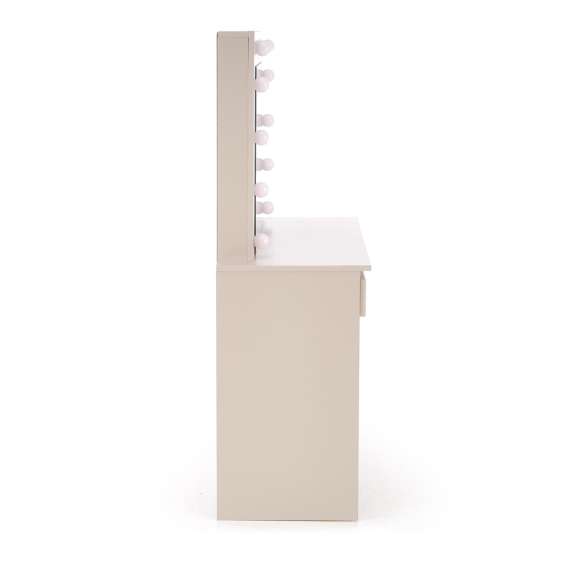Sminkebord Hollywood 94x140 cm - cashmere - med speil