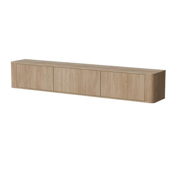 Tv-benk MARCO 210 cm - eik cremona - vegghengt - gulvstående