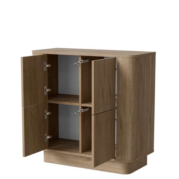 Skjenk MARCO 80x65 cm - eik cremona - 2 dører