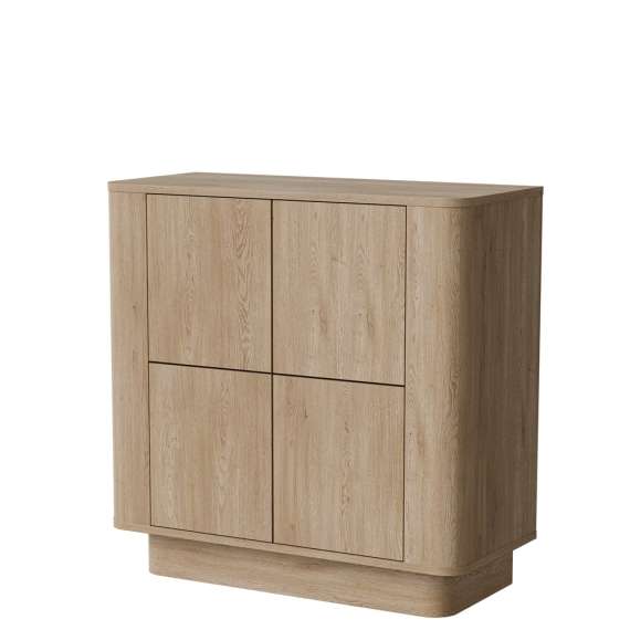 Skjenk MARCO 80x65 cm - eik cremona - 2 dører