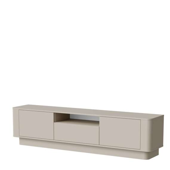 Tv-benk MARCO 180 cm - cashmere - vegghengt - gulvstående