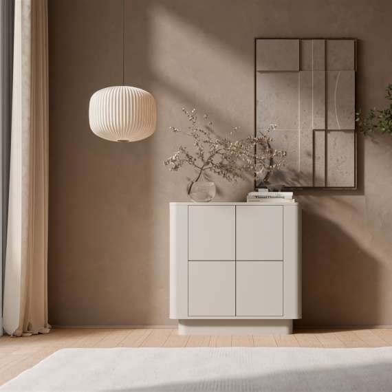 Skjenk MARCO 80x65 cm - cashmere - 2 dører