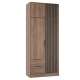 Overskap Nelly 105x50 cm - valnøtt - spiler