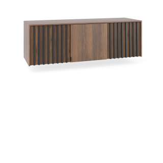 Overskap Nelly 155x50 cm - valnøtt - spiler