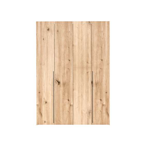 Garderobeskap Bari 170x241 cm - eik - foldedør