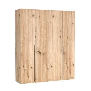 Garderobeskap Bari 200x241 cm - eik - foldedør