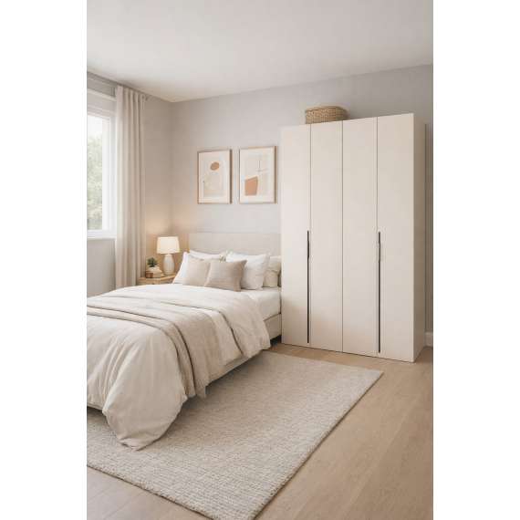 Garderobeskap Bari 170x241 cm - cashmere - foldedør