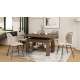 Sofabord BRAWO 110x60-120x60-72 cm - valnøtt - hev/senk