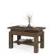 Sofabord BRAWO 110x60-120x60-72 cm - valnøtt - hev/senk