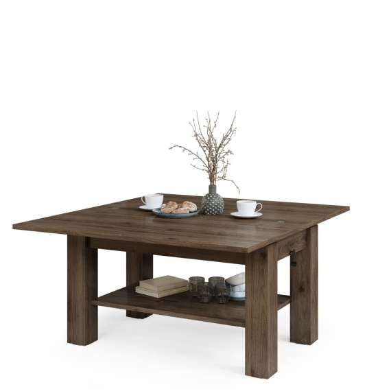 Sofabord BRAWO 110x60-120x60-72 cm - valnøtt - hev/senk