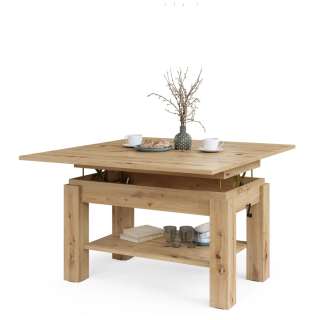 Sofabord BRAWO 110x60-120x60-72 cm - eik artisan - hev/senk