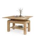 Sofabord BRAWO 110x60-120x60-72 cm - eik artisan - hev/senk