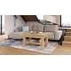 Sofabord BRAWO 110x60-120x60-72 cm - eik artisan - hev/senk