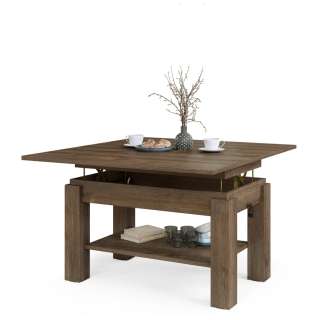 Sofabord BRAWO 110x60-120x60-72 cm - eik brun - hev/senk