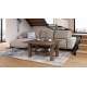 Sofabord BRAWO 110x60-120x60-72 cm - eik brun - hev/senk