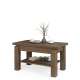 Sofabord BRAWO 110x60-120x60-72 cm - eik brun - hev/senk