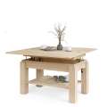 Sofabord BRAWO 110x60-120x60-72 cm - eik sonoma - hev/senk