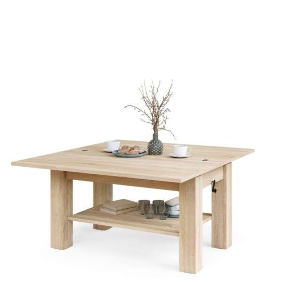 Sofabord BRAWO 110x60-120x60-72 cm - eik sonoma - hev/senk