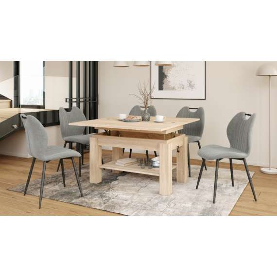 Sofabord BRAWO 110x60-120x60-72 cm - eik sonoma - hev/senk
