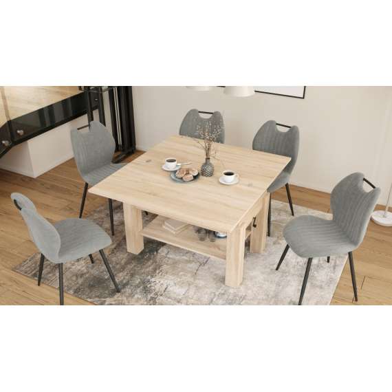Sofabord BRAWO 110x60-120x60-72 cm - eik sonoma - hev/senk